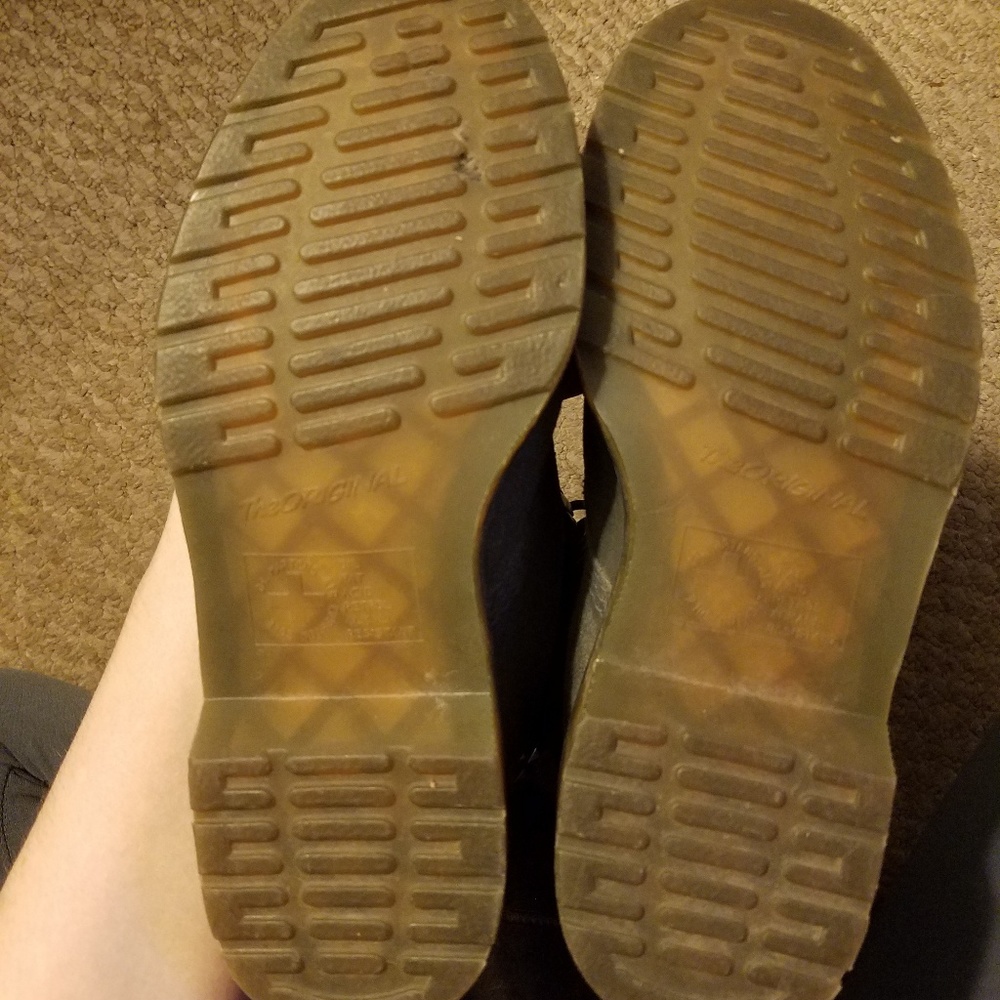 Doc Martens oiled suede JANICE boots size 39 collectors item! well-worn! - Picture 5 of 9